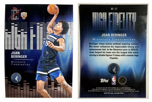 2025 Topps Signature Joan Beringer Base (RAW)