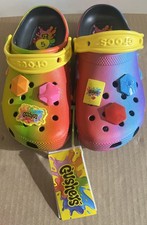BRAND NEW Crocs Gushers Classic Clogs Limited Edition Big Kids Sz J5 21148-90H