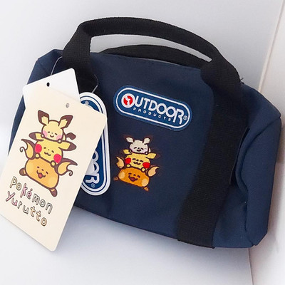 Pokemon Yurutto Mini Pouch Navy Outdoor Products Handle Bag Case Japan Nintendo
