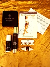 Ashley Black Fascia Blaster AntiAge Massage Tools Creams Book Instructions NWOB