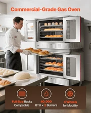 Double Deck Gas Convection Oven, Restaurant & Kitchen