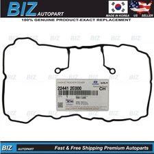 Genuine Valve Cover Gasket for 2011-2016 Elantra Forte Soul 1.8 2.0L 22441-2E000