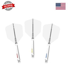 ROST 77 Integrated Dart Shaft and Flight Big Wing Shape,Set of 3