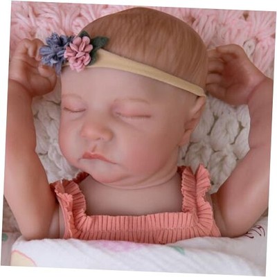  Lifelike Reborn Baby Dolls Silicone Full Body - 17-Inch Realistic Baby Ella