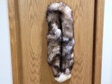 Vintage Fox Tail Neck Wrap Fur Scarf