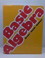 Dolciani Basic Algebra Vintage vguc Brown Smith Dolciani Houghton Mifflin
