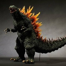 16  Tall X-plus Gigantic Series Godzilla Ric Yuji Sakai Orange Figure 1999 2000
