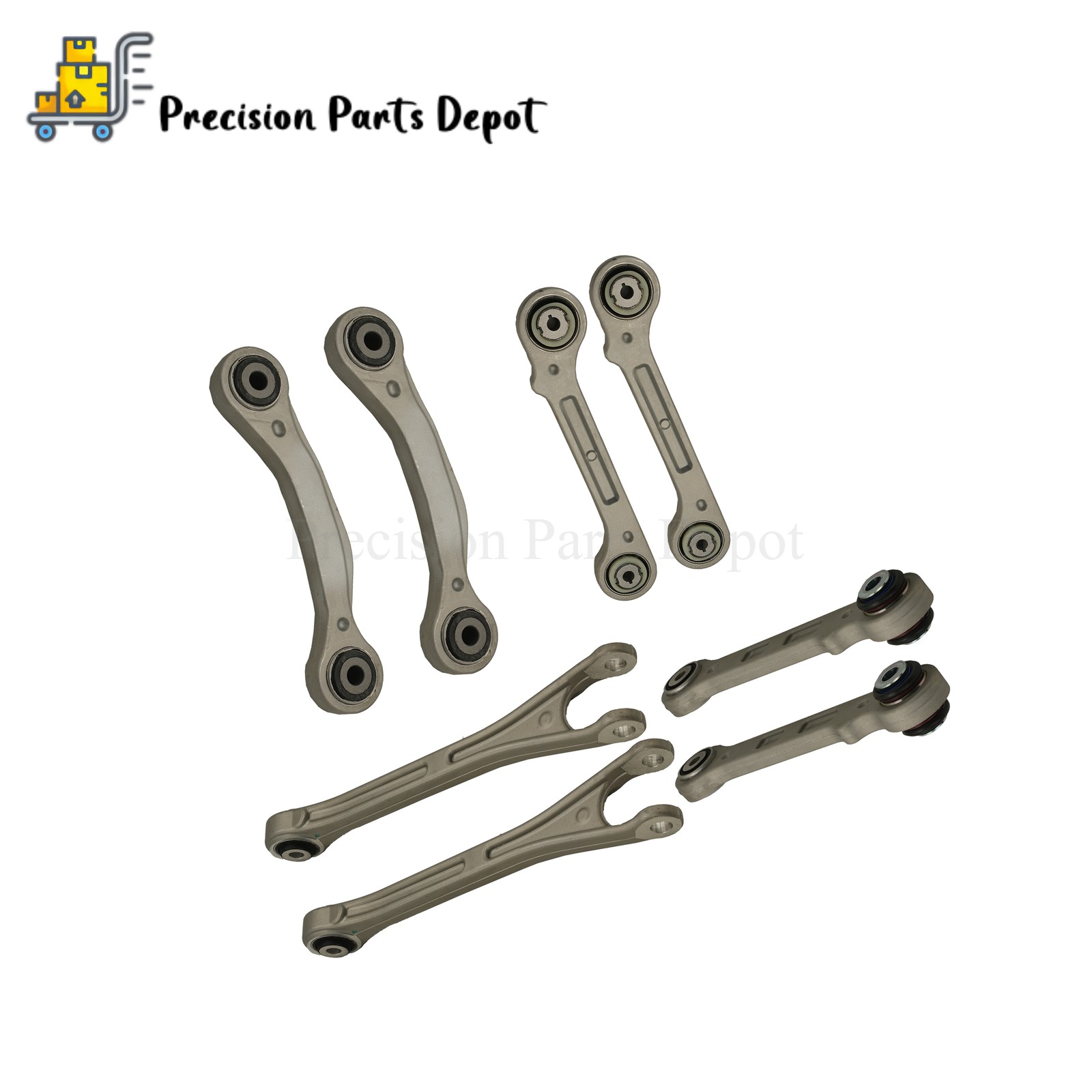 NEW 8PCS Fit 2017+ Maserati Levante Rear Suspension Control Arm Kit US