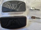 Jmei Motorcycle Footboard Floorboard Pedal Two Foot Pedals Chrome New 8"x4.5"