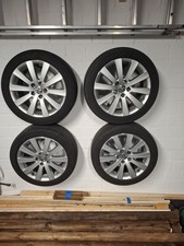 4 Original VW Passat B6 Alufelgen R-line HANKOOK Sommerreifen 235/45R17 top