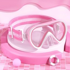 Schwimmbrille f&uuml;r Kinder, Taucherbrille mit 3D ergonomischem Design
