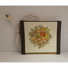 Vintage Jasco Electric Food Warming Tray Model 725 Mid Century Kitchen Decor