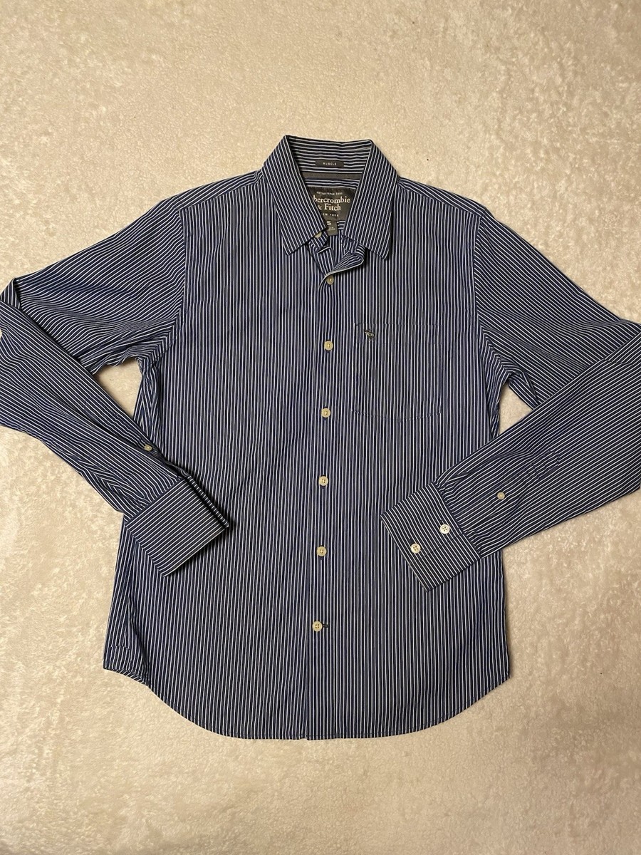 Men’s Abercrombie Shirt Dress Shirt S