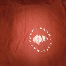 Dave Matthews Band DMB Vintage Single Stitch Double Sided L USA Made T Shirt
