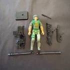 1993 GI JOE BACKBLAST v2 BATTLE CORPS FIGURE CMPLT NO FACE PAINT VARIANT MT-