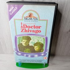 DOCTOR ZHIVAGO MGM CLASSICS VHS TAPE - RARE RETRO MOVIE