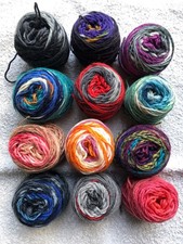 Sockenwollreste , Opal, Lana Gross,Online etc.,4 fädig , Paket 3 , 142 Gramm