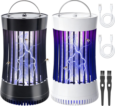 #ad Lulu Home Bug Zapper Indoor 2 Packs Mosquito Killer with Fan 1500V Electric Fl $41.99