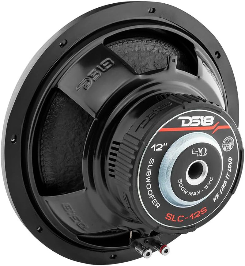 SLC12S Select Series 12" Single Voice Coil 500 Watt Max Subwoofer, Set Of 1