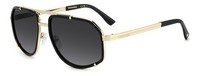 Dsquared2 Sonnenbrillen D2 0190/S 807/9O Schwarz Grau Herren