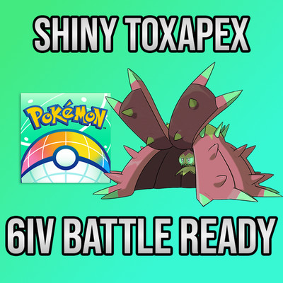  6IV SHINY Toxapex + EVS  POKEMON HOME Champions Online delivery 