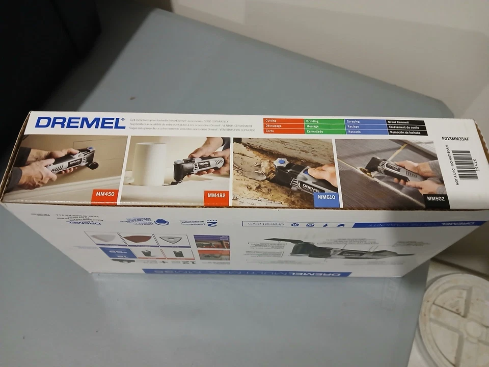 Dremel Multi-Max 3.5 Amp Oscillating Tool with 12 Accessories MM35-01 - Image 4 of 4