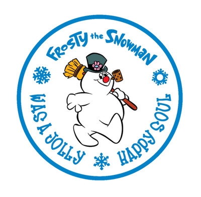 Christmas - Frosty (Jolly Soul) -  4'' Vinyl Decal Sticker Gift Decor Tumbler Jar