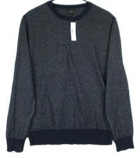 NWT  J. Crew Men's Blue Pullover Sweater Size L