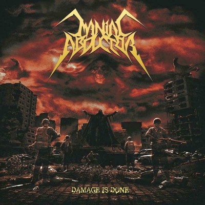 MANIAC ABDUCTOR - DAMAGE IS DONE - CD - G4z