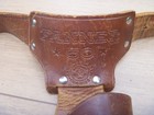 Vintage Mattel  FANNER 50 Diecast CAP GUN w/FANNER 50 Leather Holster & 4 Bullet — photo 6