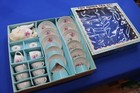 Vintage Japan MFG TOY CHINA TEA SET w/ Original Box No.48-32489 23 Piece Old Kit — photo 1