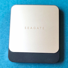 Seagate Fast SSD 500GB Portable External SSD Silver/Black SRD0FV0 1HS9P5-500