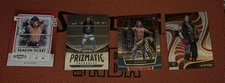 AJ Styles 4 Card Lot WWE RAW Panini Insert Base Concourse Prizmatic Ticket🔥🔥