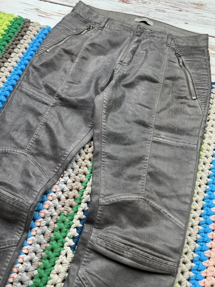 Pierre Balmain Vintage Treated Jeans Men’s Size 35 - Image 4 of 4