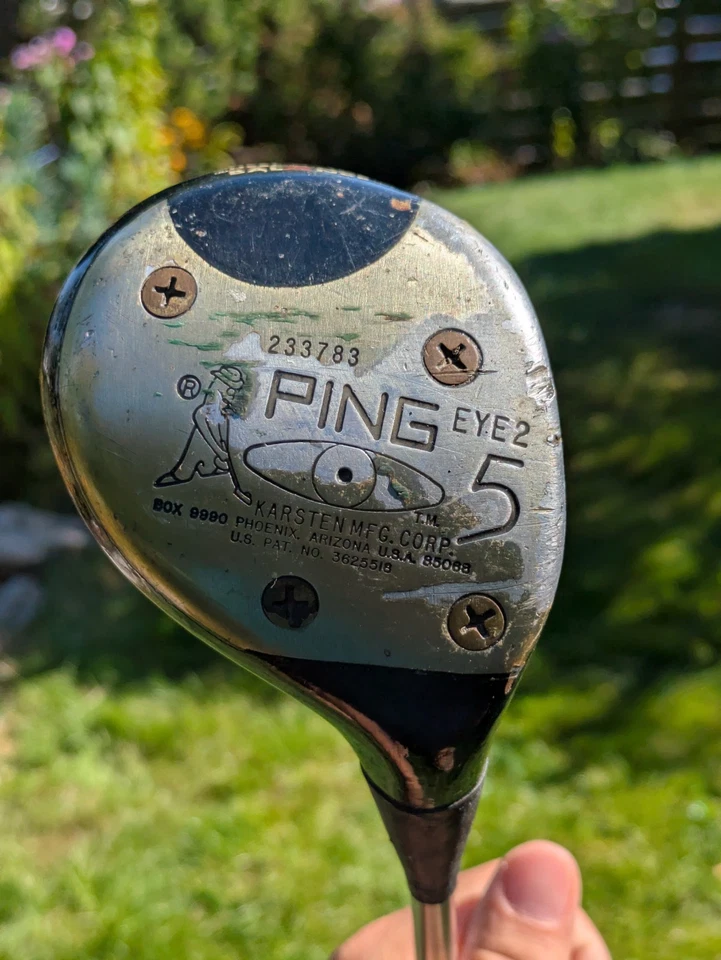 Ping Eye 2 Fairway 5 Wood Golf Club Steel Shaft Right-Handed Regular Flex 42.5" - Image 2 of 4
