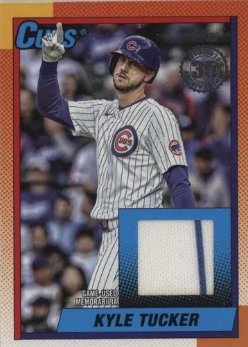 Kyle Tucker 2025 Topps Update Bleacher Reacher #BR-19 Chicago Cubs