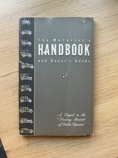 Vintage 1930s 1940s General Motors Motorist Handbook Buyers Guide Booklet