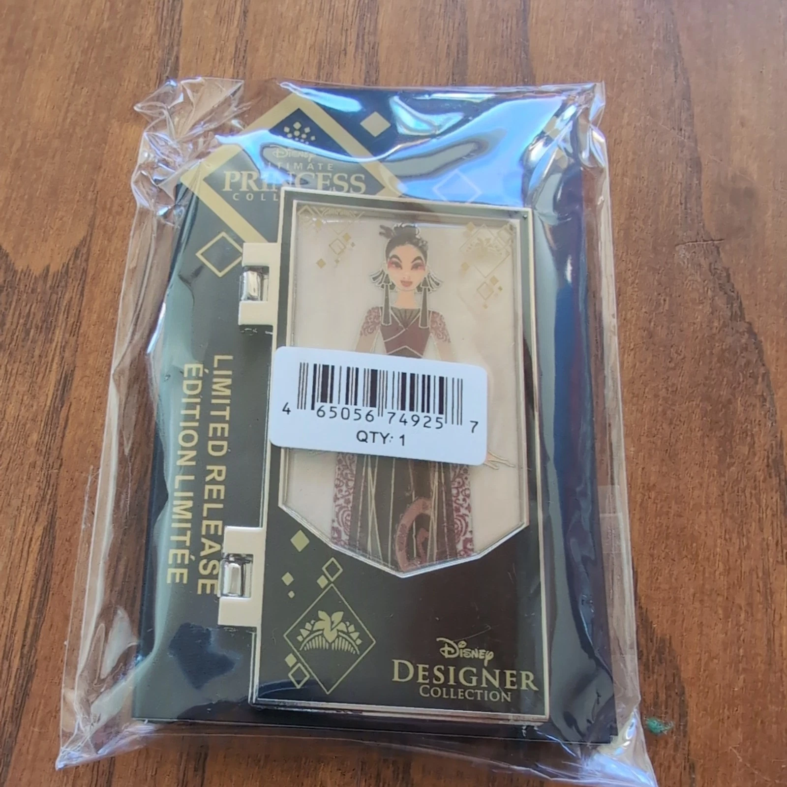 Disney Ultimate Princess Collection Designer Collection Pin Limited Mulan 146294