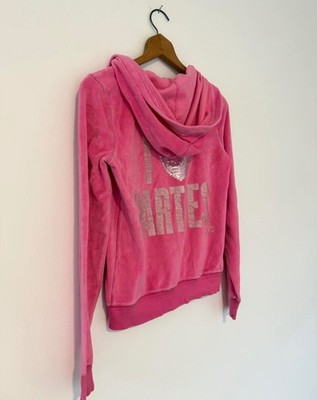 VTG Victoria s Secret PINK Hoodie I love parties y2k
