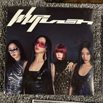 Kpop Music Aespa Whiplash 5th Mini Album Group Version #1 