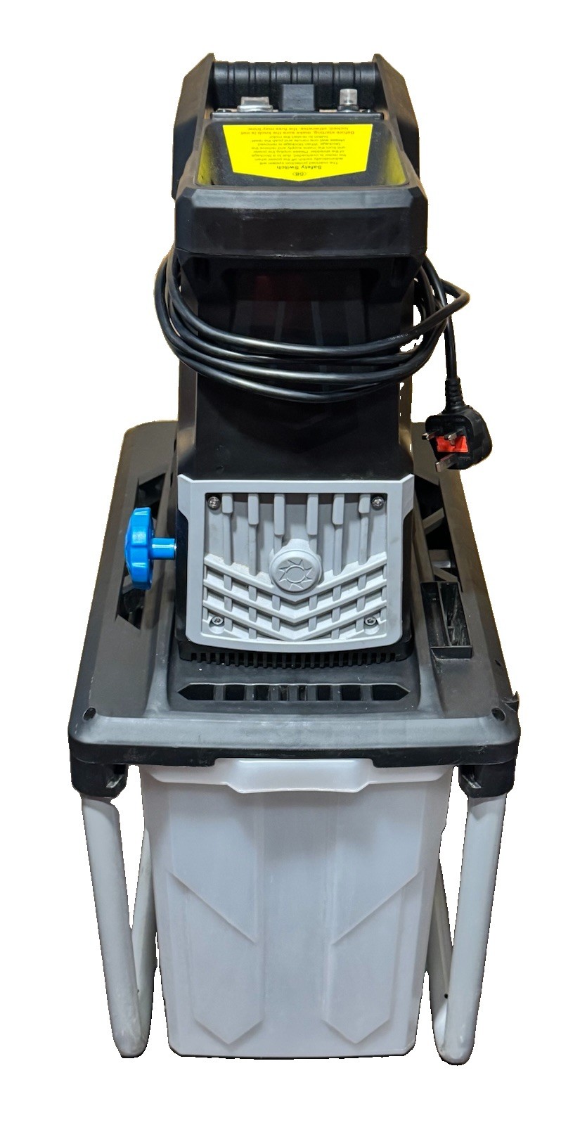Mac Allister MQS2800-3 2800W Garden Shredder Wood Chipper 45mm Silent Crusher 2