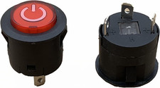 2PCS Push Button Power Supply Switch Start Button Switch for Childrenelectric Po