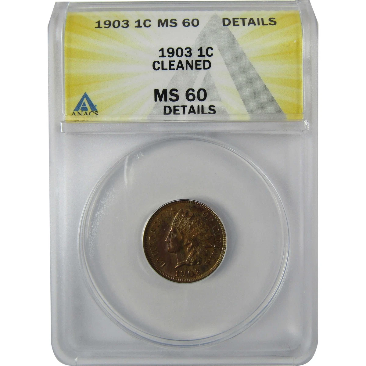 Grade MS 60 Indian Head US Small Cents (1859-1909) for sale | eBay