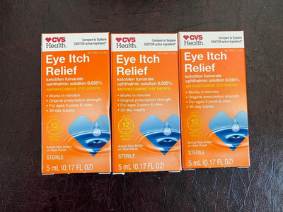 CVS Health - Eye Drops - Itch Relief - 5ml  3PKS EX05/27