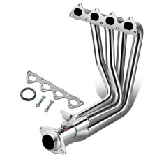4-1 Exhaust Header Manifold For 1999-2000 Honda Civic Si Em1 B16a2 Polished