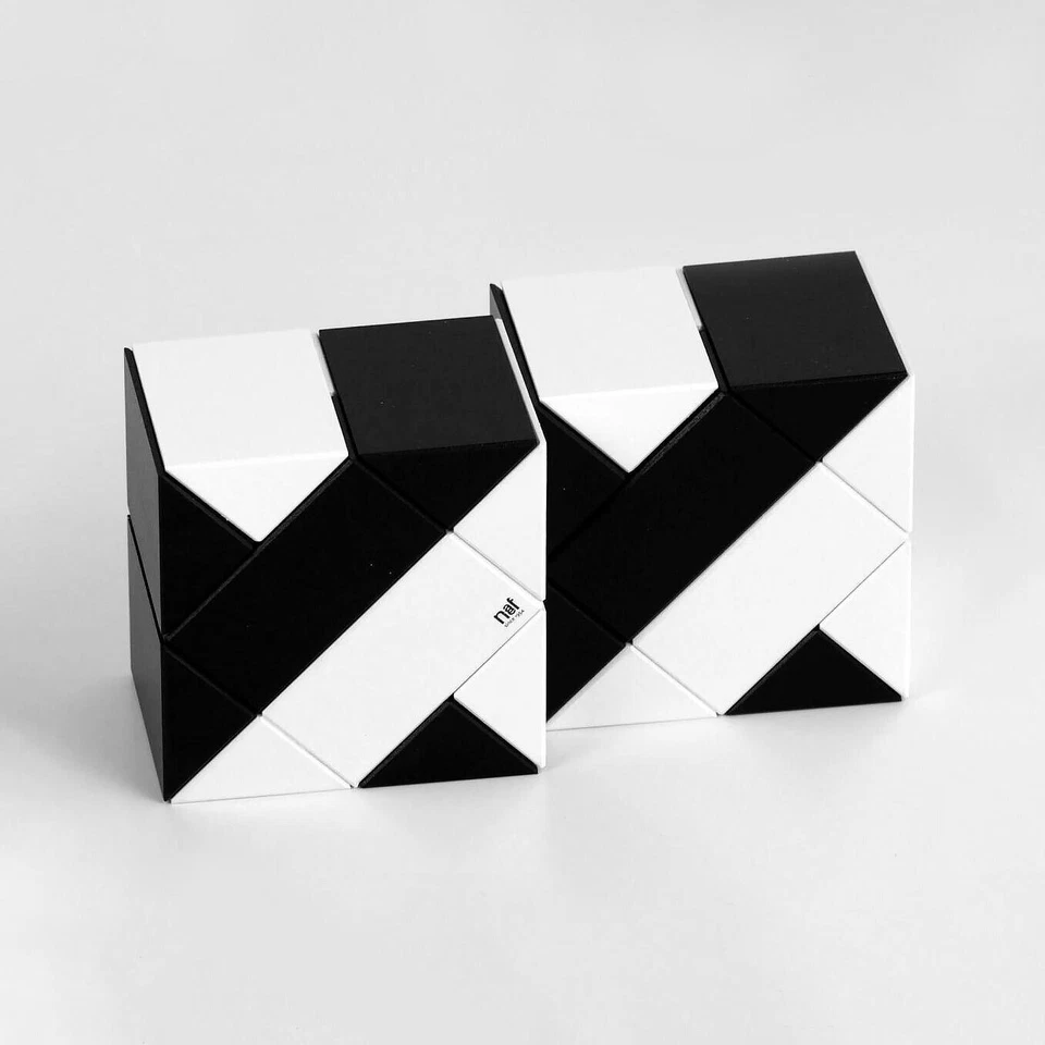 Naef Ponte gioco giocattolo costruzione mattoncini in legno nero bianco New... - Immagine 2 di 4