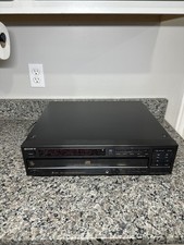Sony CDP-C705 Stereo CD Player 5-Disc Changer Carousel Tested  Working