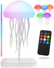 Jellyfish Lamp Touch Sensor Remote Control LED Rechargeable RGB Gradient Light