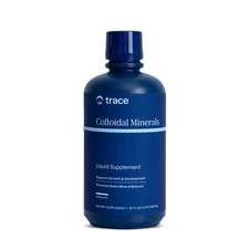 Trace Minerals Colloidal Minerals Liquid Supplement Digestion Energy 32 fl oz