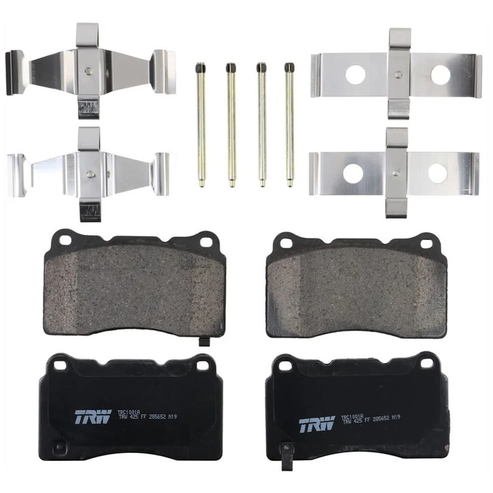 KIT-072924-178 TRW Juego de 2 ruedas discos de freno y kits de pastillas delanteras para Cadillac STS Foto 3 de 4